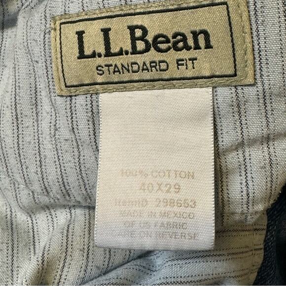 L.L. Bean 1912 Standard Fit Denim Jeans Size 40 x 29 - Picture 4 of 4